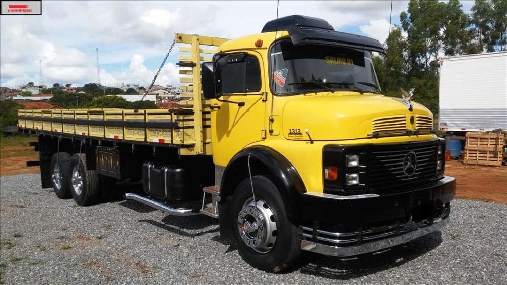 Caminhao mb 1313 1980 turbo direcao 14.99815.4830 - Ano: 1980 - R